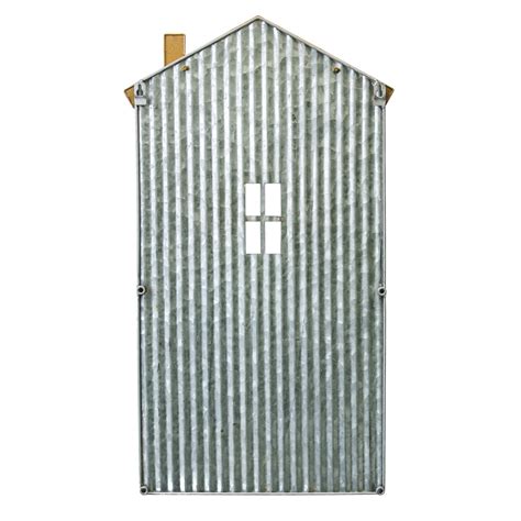 Evergreen Corrugated Metal Wall Art, Bless this Home, 14.6'' x 0.6'' x ...