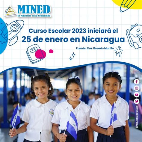 Estudiantes Iniciar N A O Lectivo En Nicaragua El De Enero De