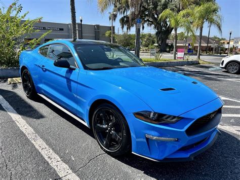 2024 Mustang Convertible Grabber Blue Cody Mercie