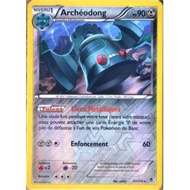 Carte Pokémon 61 119 Archéodong 90 PV RARE REVERSE XY04 Vigueur