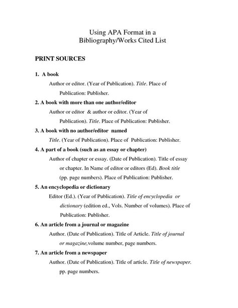 Apa Format Reference Page Hot Sex Picture