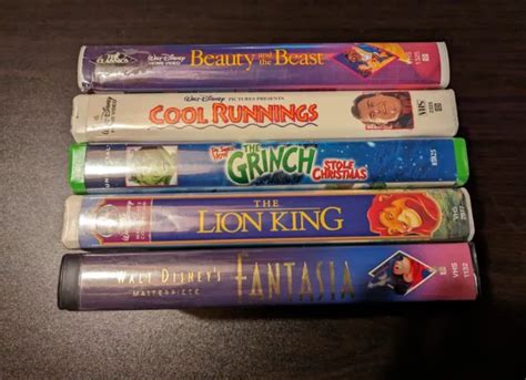 Disney Vhs Tapes Lot Picclick Uk