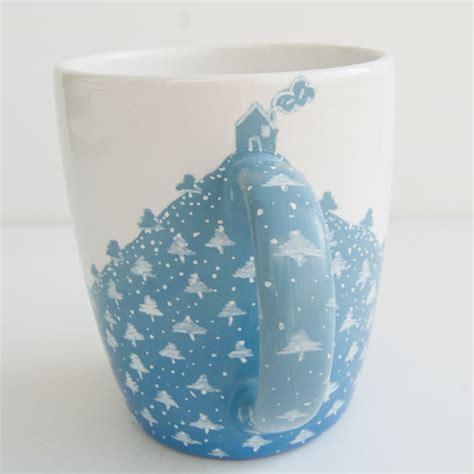 Taza Invierno Marta Comas Illustration