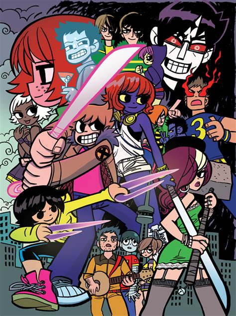 Scott Pilgrim Box Set Poster X By Whoisrico On Deviantart