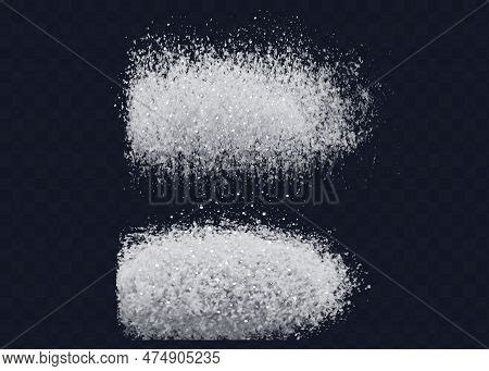 Falling Sugar Salt Vector & Photo (Free Trial) | Bigstock