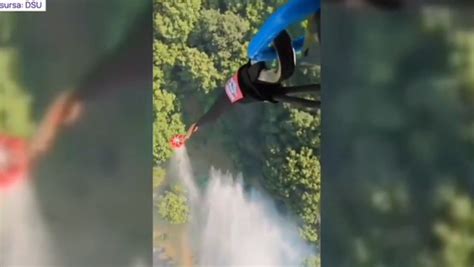 VIDEO Avioane militare au fost trimise să stingă incendiul uriaș din