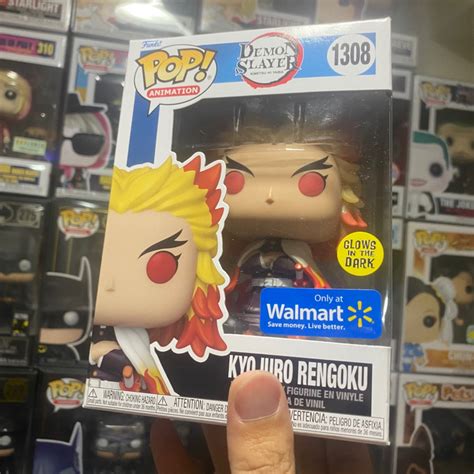 李大 正版現貨 Funko Pop 鬼滅之刃 煉獄杏壽郎 炎柱 夜光 Walmart Rengoku 1308 蝦皮購物