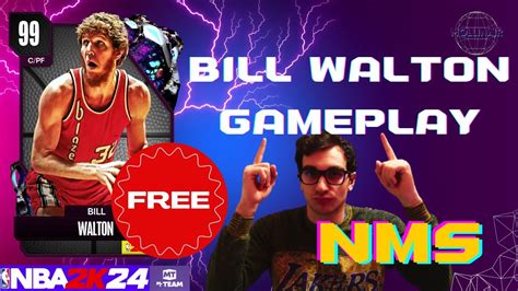 GAMEPLAY BILL WALTON DARK MATTER GRATIS SU NBA2K24 MYTEAM UN BUON