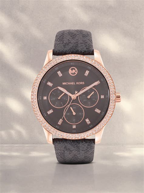 Buy Michael Kors Women Black Embellished Analogue Watch Mk6968 Watches For Women 20207568 Myntra