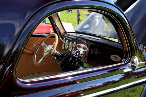 Hot Rod Interior stock photo. Image of mirror, wheel - 26668782