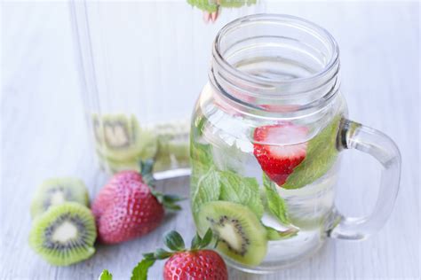 Strawberry Kiwi Water And Health Benefits Of Infused Water