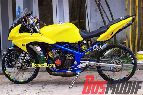 Penting Modifikasi Ninja Rr Kuning Hitam