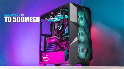 A Beautiful Airflow Case By Cooler Master Masterbox Td500 Mesh Review Youtube