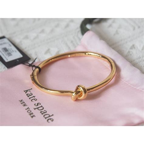 Kate Spade Sailor S Knot Hinge Bangle Gold