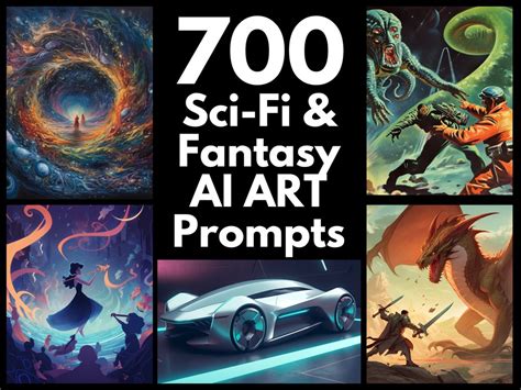 700 Sci-fi and Fantasy AI Art Prompts Diverse Ideas to Ignite Your Imagination How-to Video ...