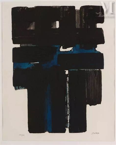 Pierre SOULAGES né en 1919 Lot 87 enchères