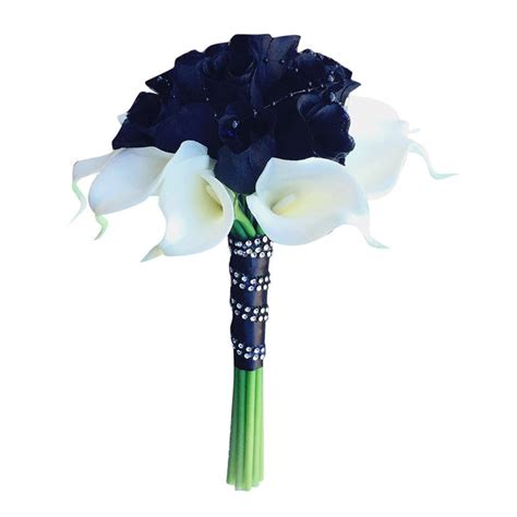 Black And White Calla Lily Bouquet