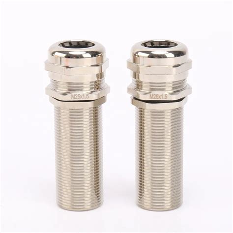 Ip Waterproof M Metal Cable Gland Mm Length Made Of Durable Brass