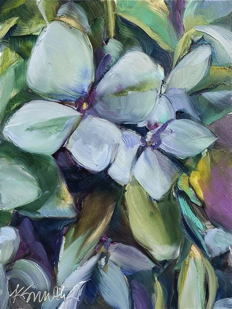 Hydrangea Oil Painting Demo — Kim Smith Fine Art Contemporary Fine