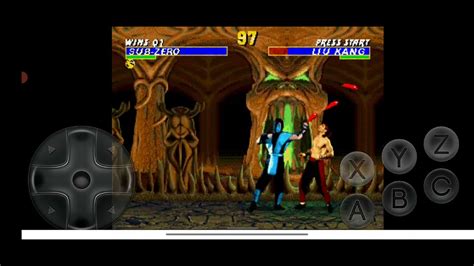 Ultimate Mortal Kombat Trilogy Sub Zero Mk Vs Liu Kang Mk Very Hard