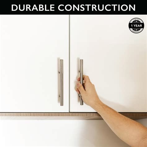 solid cabinet pull stainless steel  pack kitchen todays design house