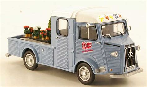 Modellino In Miniatura Citroen Type H Eligor Schulbus Bleu Bianco