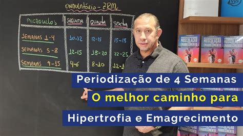 Treinar 4 vezes por semana Plano de Força Hipertrofia Descubra o