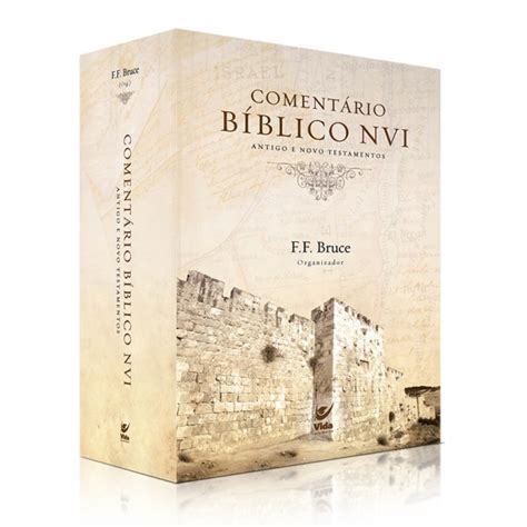 Comentário Bíblico Nvi Antigo e Novo Testamento Capa Dura Kippah