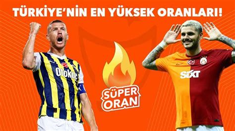 Fenerbah E Galatasaray Ma Iddaa Oranlar Fanatik Gazetesi Futbol