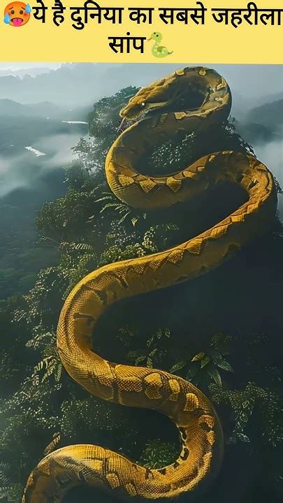 The Worlds Most Dangerous Snake 🐍 Virulshorts Amazingfacts Snake