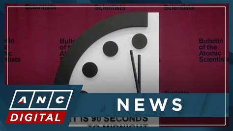 Doomsday Clock Stays At 90 Seconds To Midnight ANC YouTube