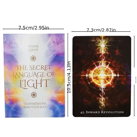 Secret Language Light Oracle Transmissions Soul 78 Gold Temu