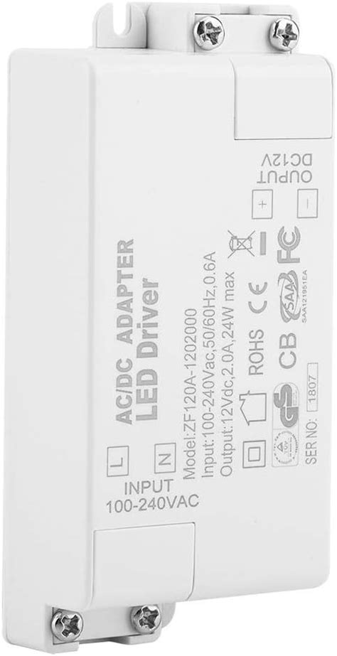 Controlador LED Fuente De Alimentacin AC 100 240V A Adaptador DC 12V