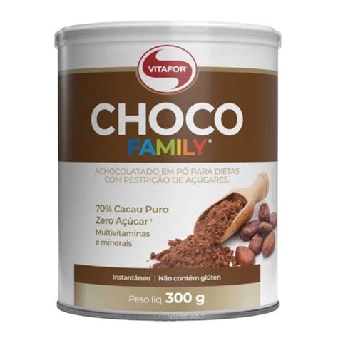Achocolatados Sem Acucar - Achocolatado sem Açúcar Vitafor Choco Family com menor preço | CR