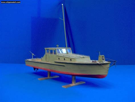 Shipmodell Fam Minesweeper Boat 1946 1950