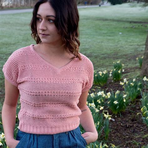 1960s Vintage Pink Knit Top Knit Sweater Pink Vintage Etsy Feminine Shirts Knit Top