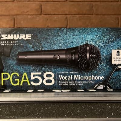 Shure PGA58-XLR | Reverb