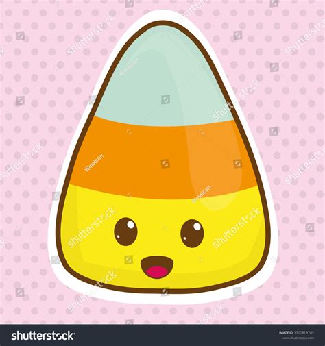 Candy Kawaii Cute Food Stock Vector Royalty Free 1300819705 Shutterstock