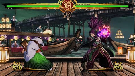 Samurai Shodown Ukyo Vs Amakusa Youtube