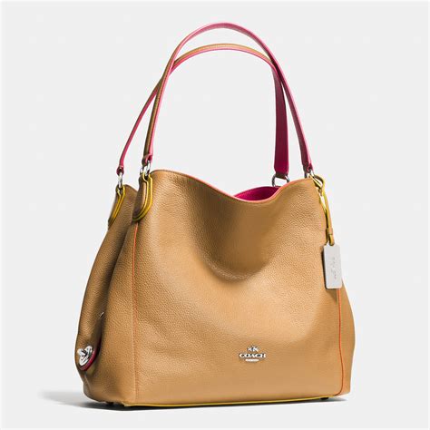 Coach Edie Shoulder Bag 31 In Edgestain Leather Lyst