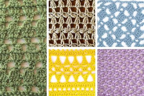 Beautiful Lacy Crochet Stitches Free Patterns And Tutorials Pattern