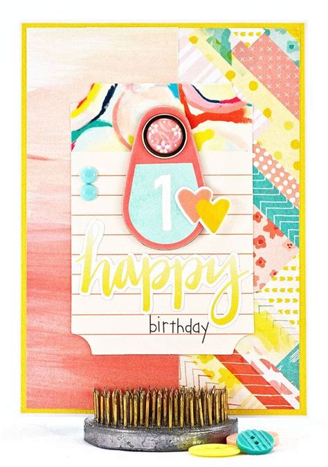 1st Birthday Card First Birthday Card Happy First Birthday One