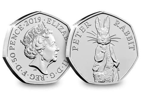 2019 50p Celebrating Beatrix Potter and her Little Tales