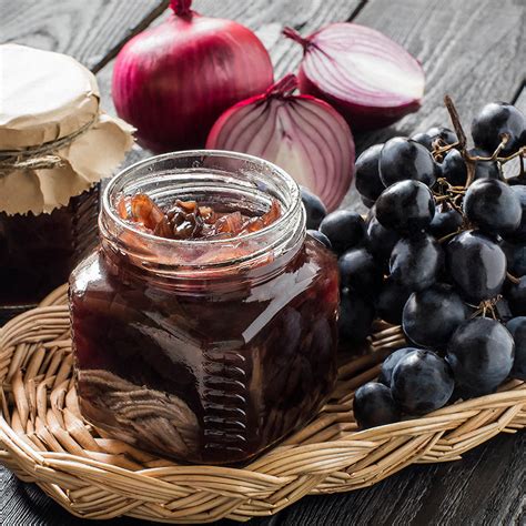 Recette Confiture D Oignons Et Raisins Secs