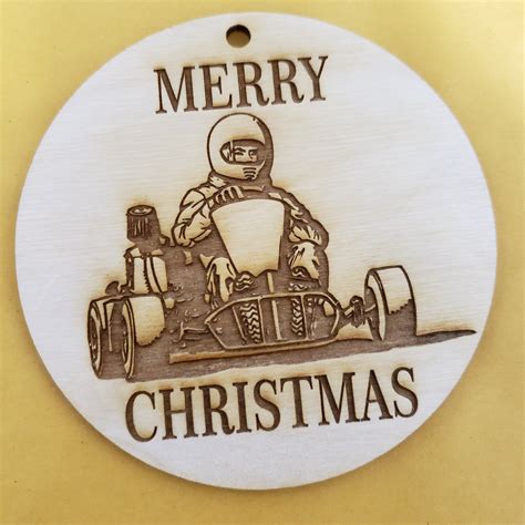 Go Kart Cart Christmas Ornament Etsy