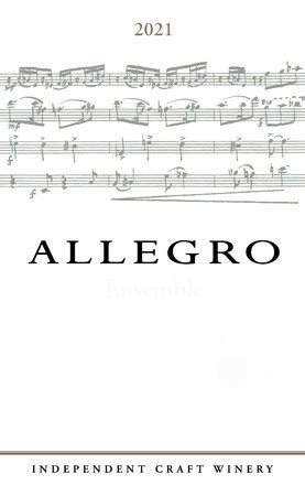 Allegro Winery - Products - 2021 Allegro Winery Ensemble