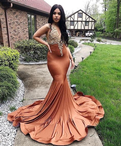 Black And Gold Halter Prom Dress