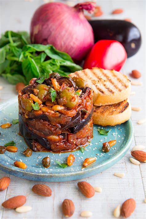 Authentic Palermitan Caponata Recipe Sicilian Appetizer