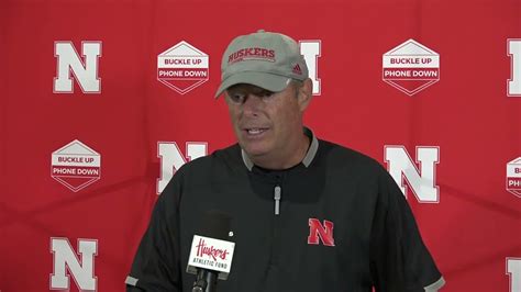 Bill Busch Fall Camp Tuesday Press Conference YouTube