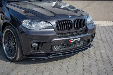 BMW - X5 - E70 FACELIFT - M-PACK - Front Splitter - V1 – Maxton Design ...